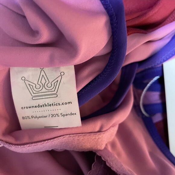 Crowned Athletics 👑 Disney - Sister Witch Athletic Tank Top - Pink - NWT - Picture 6 of 10